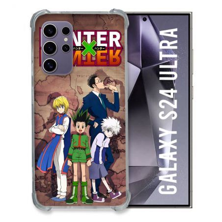Coque Pour Samsung Galaxy S24 Ultra Manga Hunter X Hunter Vintage