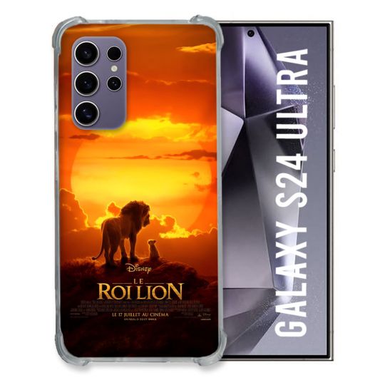 Coque Pour Samsung Galaxy S24 Ultra Le Roi Lion Affiche