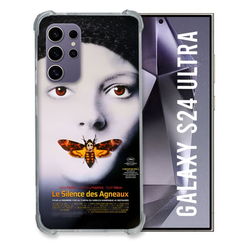 Coque Pour Samsung Galaxy S24 Ultra Le Silence Des Agneaux Affiche