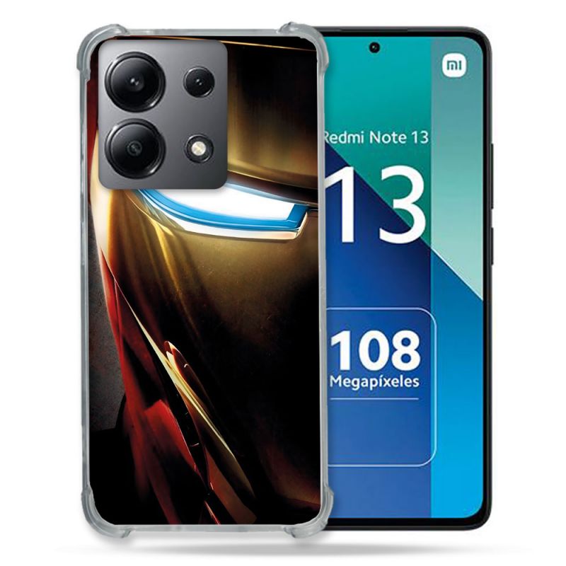 Coque Pour Xiaomi Redmi Note 13 4G Iron Man Casque