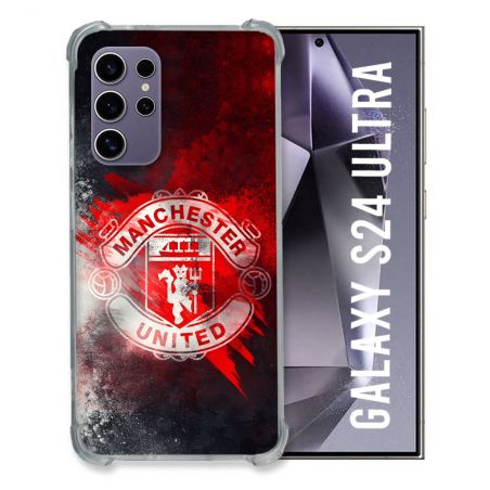Coque Pour Samsung Galaxy S24 Ultra Foot Manchetser United