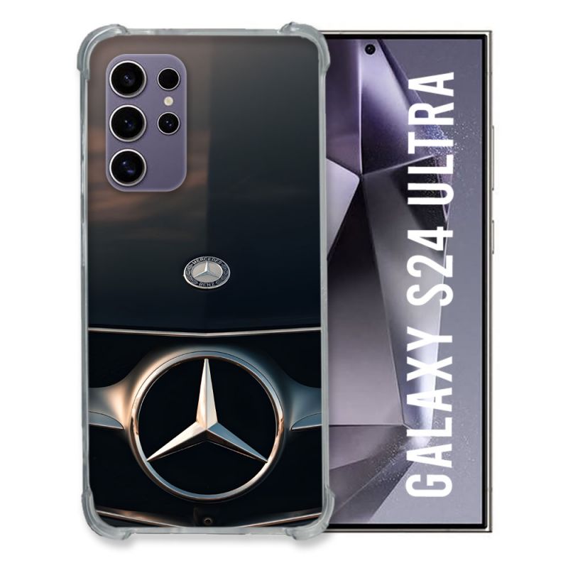 Coque Pour Samsung Galaxy S24 Ultra Mercedes Calendre