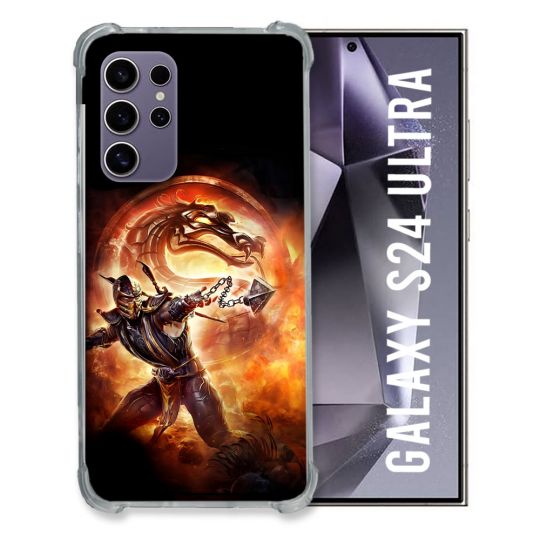 Coque Pour Samsung Galaxy S24 Ultra Mortal Combat