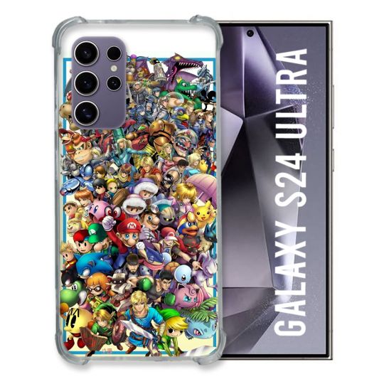 Coque Pour Samsung Galaxy S24 Ultra Nintendo