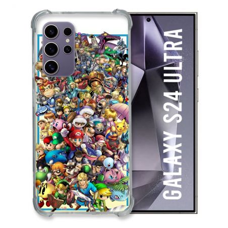 Coque Pour Samsung Galaxy S24 Ultra Nintendo