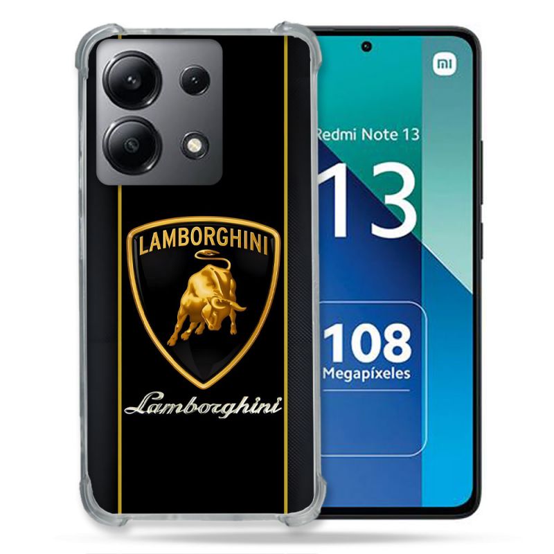 Coque Pour Xiaomi Redmi Note 13 4G Lamborghini Carbone