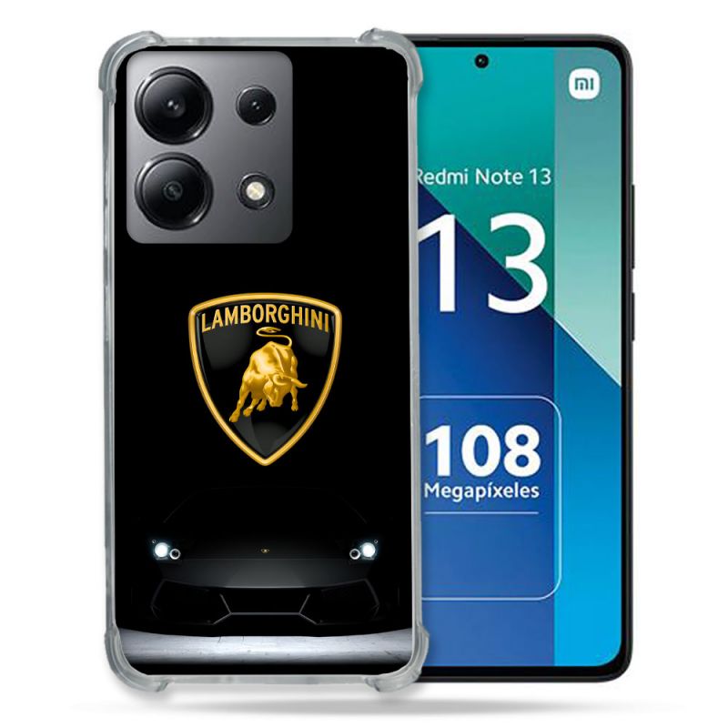 Coque Pour Xiaomi Redmi Note 13 4G Lamborghini Noir