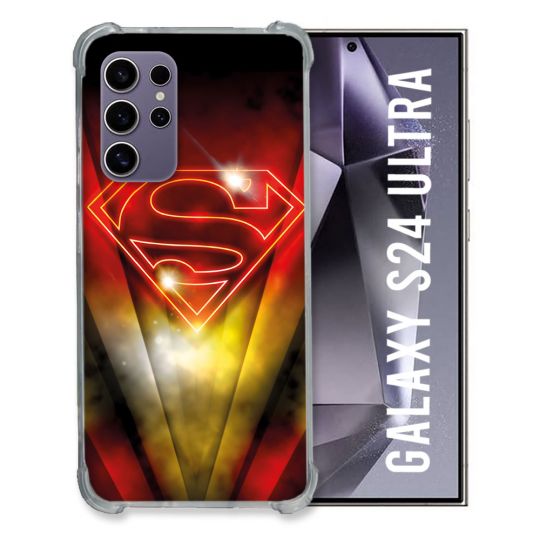 Coque Pour Samsung Galaxy S24 Ultra Superman Logo
