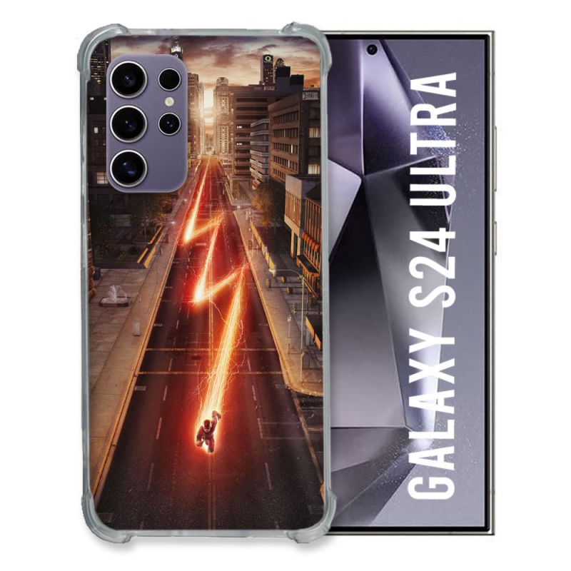 Coque Pour Samsung Galaxy S24 Ultra The Flash City