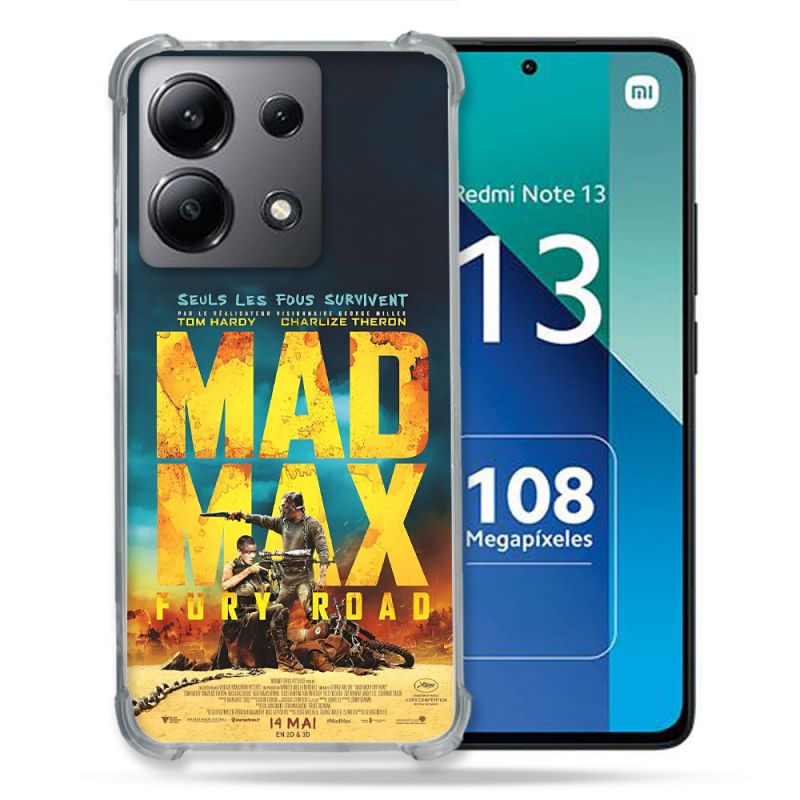 Coque Pour Xiaomi Redmi Note 13 4G Mad Max Affiche