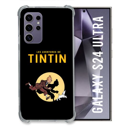 Coque Pour Samsung Galaxy S24 Ultra Tintin Classique