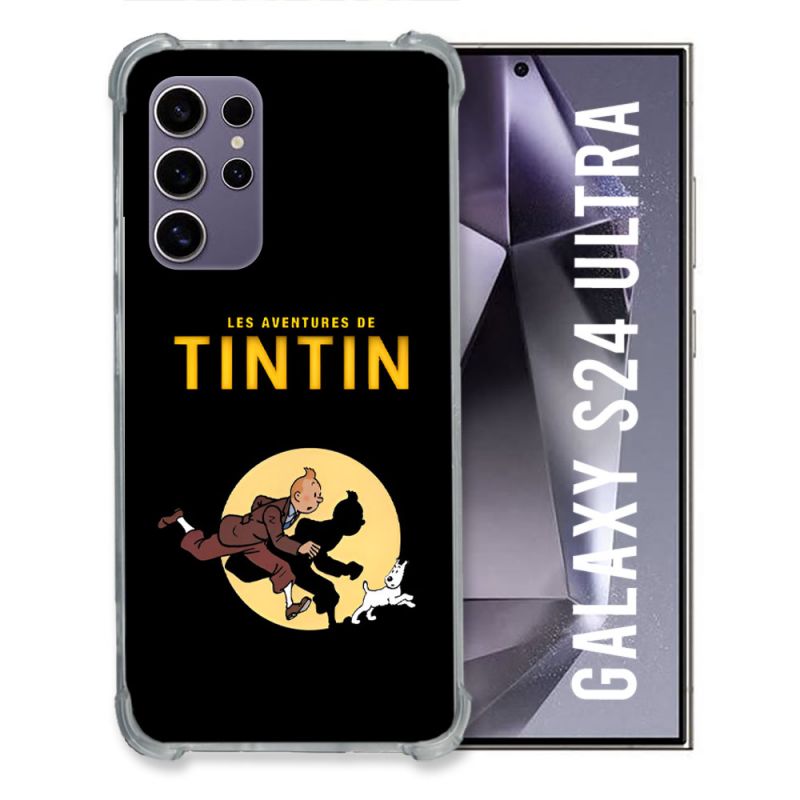 Coque Pour Samsung Galaxy S24 Ultra Tintin Classique
