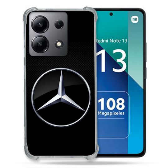 Coque Pour Xiaomi Redmi Note 13 4G Mercedes Carbone