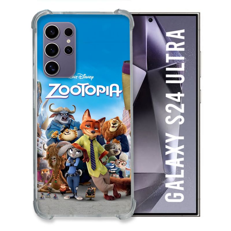 Coque Pour Samsung Galaxy S24 Ultra Zootopia