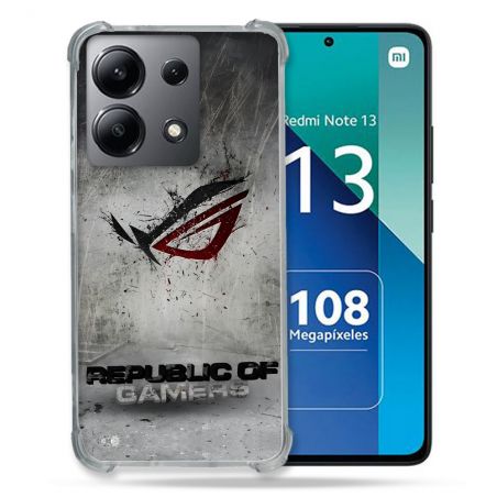 Coque Pour Xiaomi Redmi Note 13 4G ROG Gris