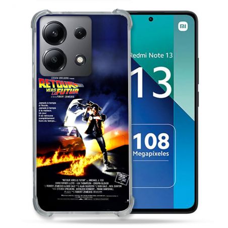 Coque Pour Xiaomi Redmi Note 13 4G Retour Vers Le Futur Affiche