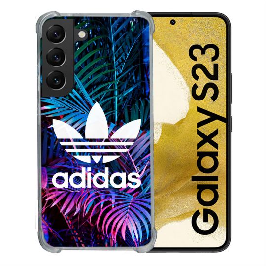 Coque Pour Samsung Galaxy S23 Adidas Palmier