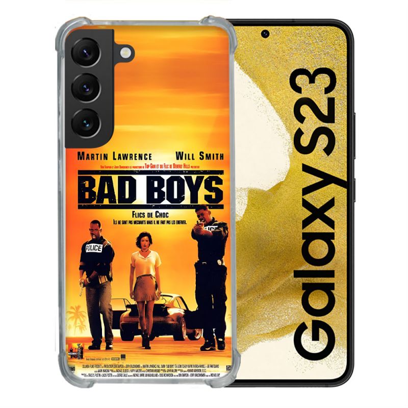 Coque Pour Samsung Galaxy S23 Bad Boys Affiche