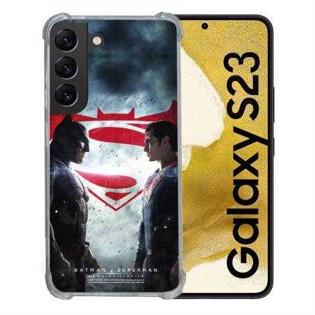 Coque Pour Samsung Galaxy S23 Batman VS Superman