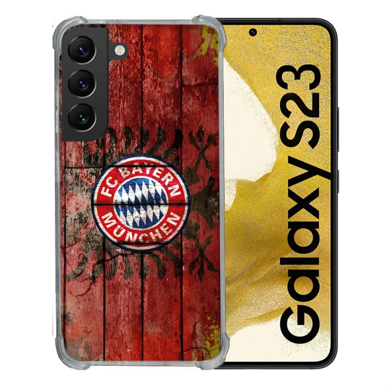Coque Pour Samsung Galaxy S23 Foot Bayern Munich Drapeau