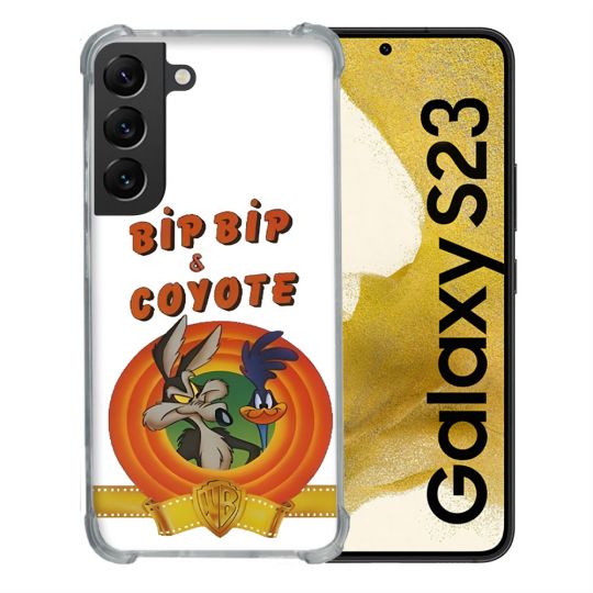 Coque Pour Samsung Galaxy S23 Bip Bip Coyote