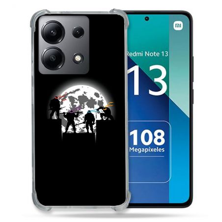 Coque Pour Xiaomi Redmi Note 13 4G Tortue Ninja Ombre