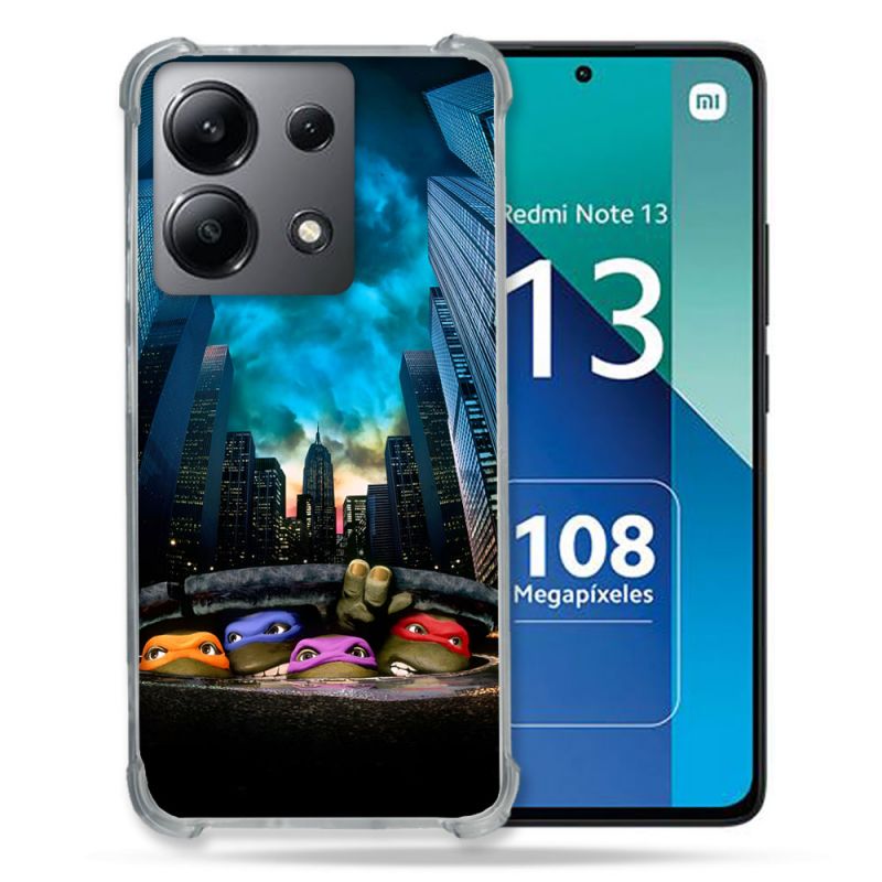 Coque Pour Xiaomi Redmi Note 13 4G Tortue Ninja Ville