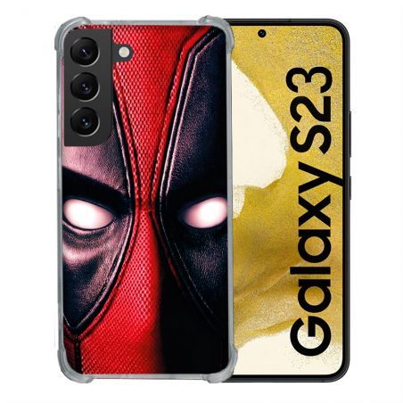 Coque Pour Samsung Galaxy S23 Deadpool Yeux