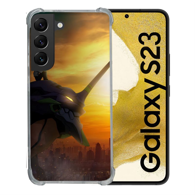 Coque Pour Samsung Galaxy S23 Manga Evangelion