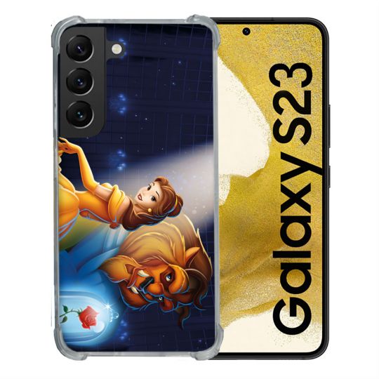 Coque Pour Samsung Galaxy S23 La Belle et La Bête