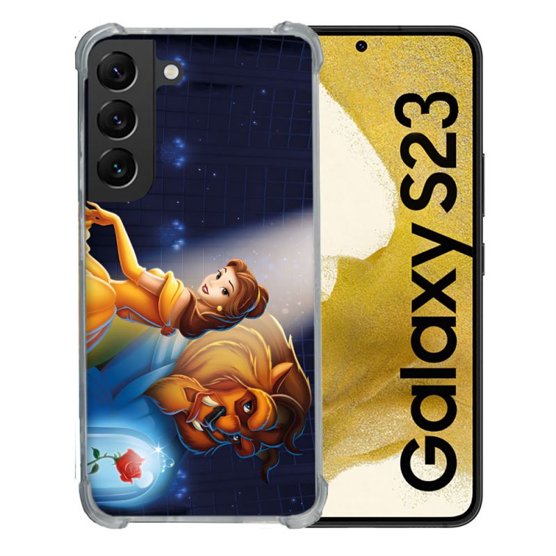 Coque Pour Samsung Galaxy S23 La Belle et La Bête