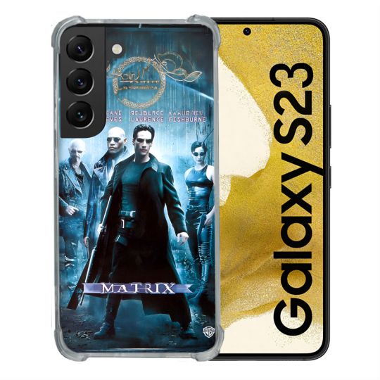 Coque Pour Samsung Galaxy S23 Matrix Affiche