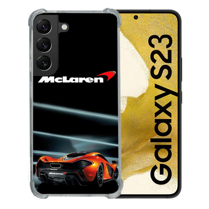 Coque Pour Samsung Galaxy S23 Mc Laren