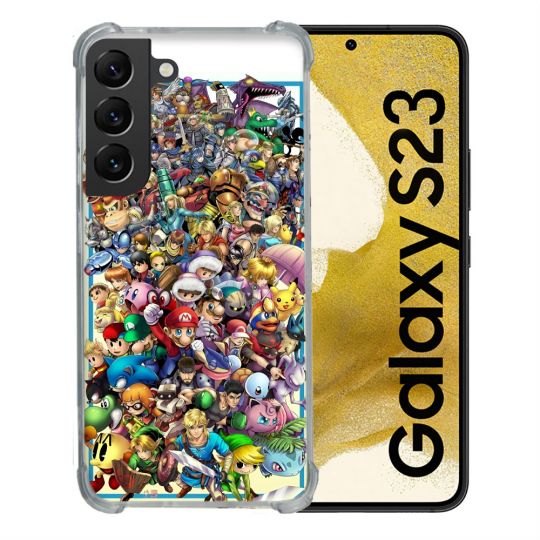 Coque Pour Samsung Galaxy S23 Nintendo
