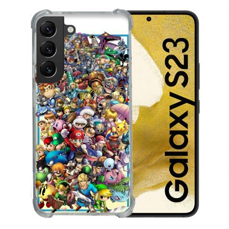 Coque Pour Samsung Galaxy S23 Nintendo