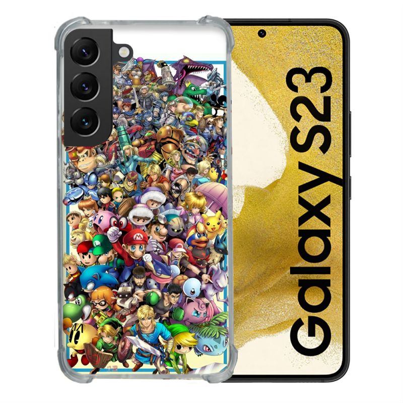 Coque Pour Samsung Galaxy S23 Nintendo