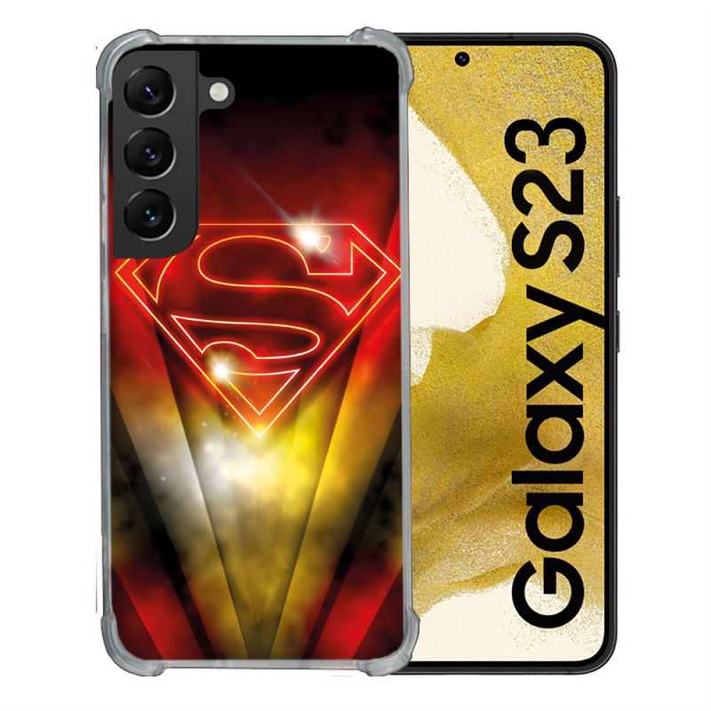 Coque Pour Samsung Galaxy S23 Superman Logo