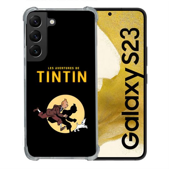 Coque Pour Samsung Galaxy S23 Tintin Classique