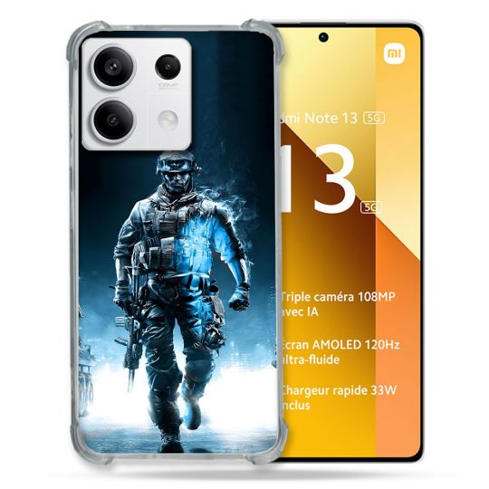 Coque Pour Xiaomi Redmi Note 13 5G Call Of Duty Guerrier