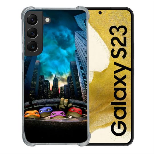 Coque Pour Samsung Galaxy S23 Tortue Ninja Ville