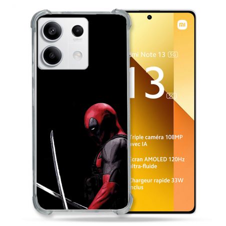 Coque Pour Xiaomi Redmi Note 13 5G Deadpool Epee