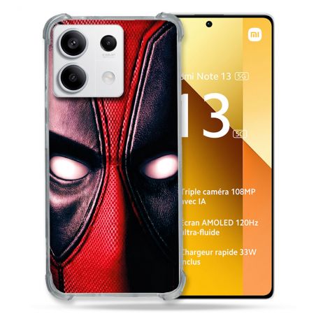 Coque Pour Xiaomi Redmi Note 13 5G Deadpool Yeux