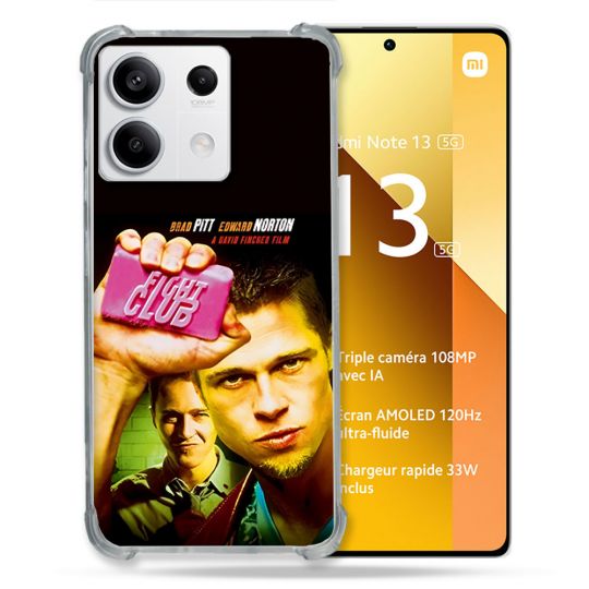 Coque Pour Xiaomi Redmi Note 13 5G Fight Club Affiche