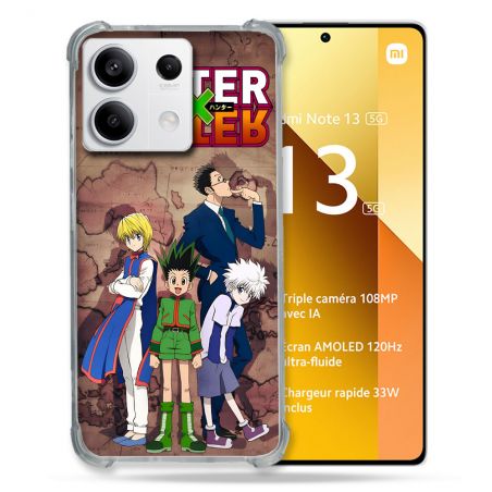 Coque Pour Xiaomi Redmi Note 13 5G Manga Hunter X Hunter Vintage