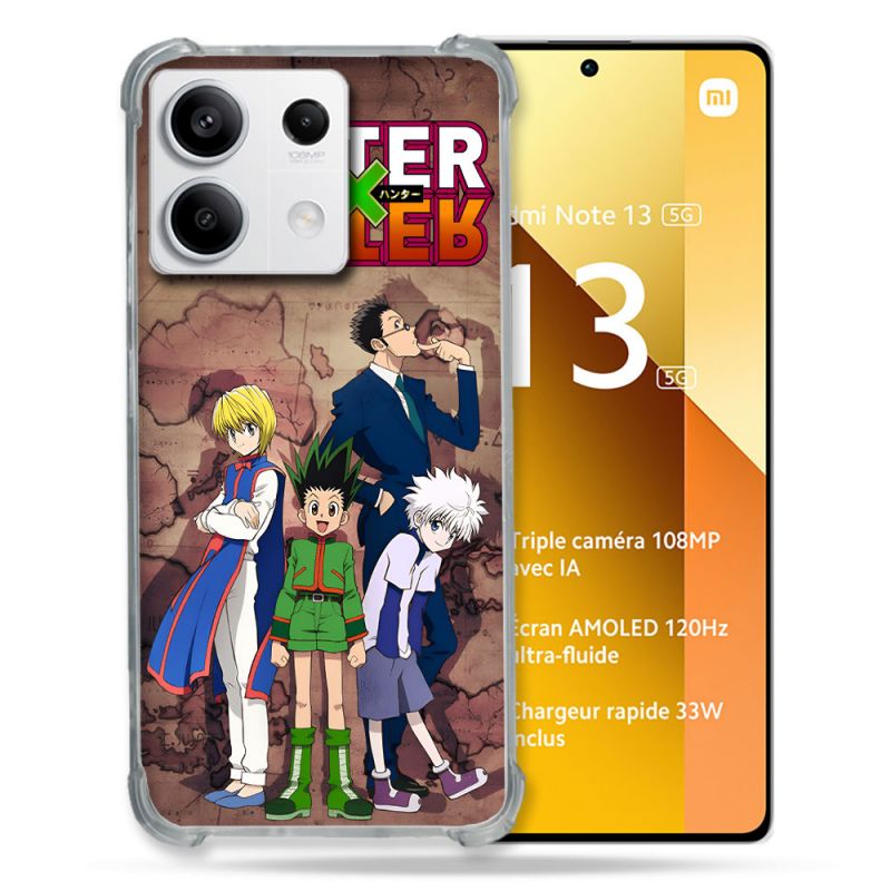 Coque Pour Xiaomi Redmi Note 13 5G Manga Hunter X Hunter Vintage