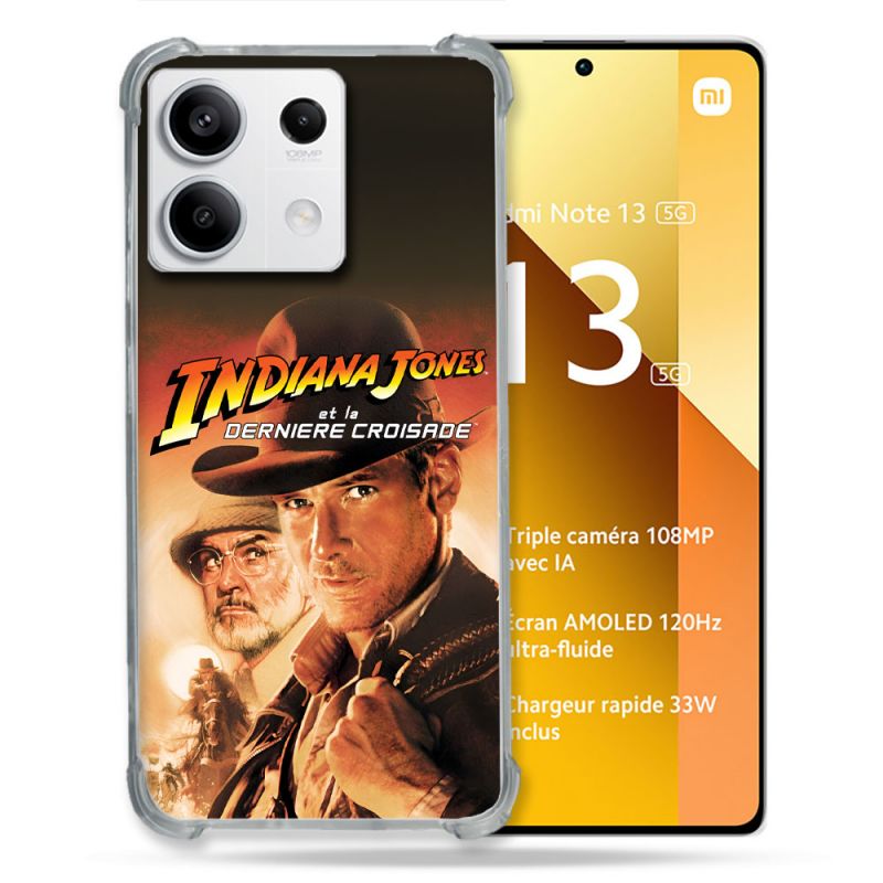 Coque Pour Xiaomi Redmi Note 13 5G Indiana Jones Affiche