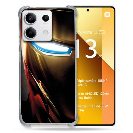 Coque Pour Xiaomi Redmi Note 13 5G Iron Man Casque