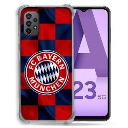 Coque Pour Samsung Galaxy A23 5G Foot Bayern Munich Carreaux