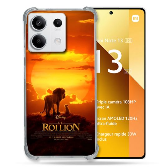 Coque Pour Xiaomi Redmi Note 13 5G Le Roi Lion Affiche