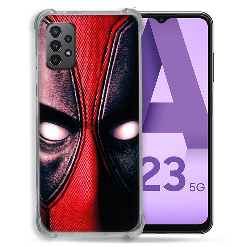 Coque Pour Samsung Galaxy A23 5G Deadpool Yeux
